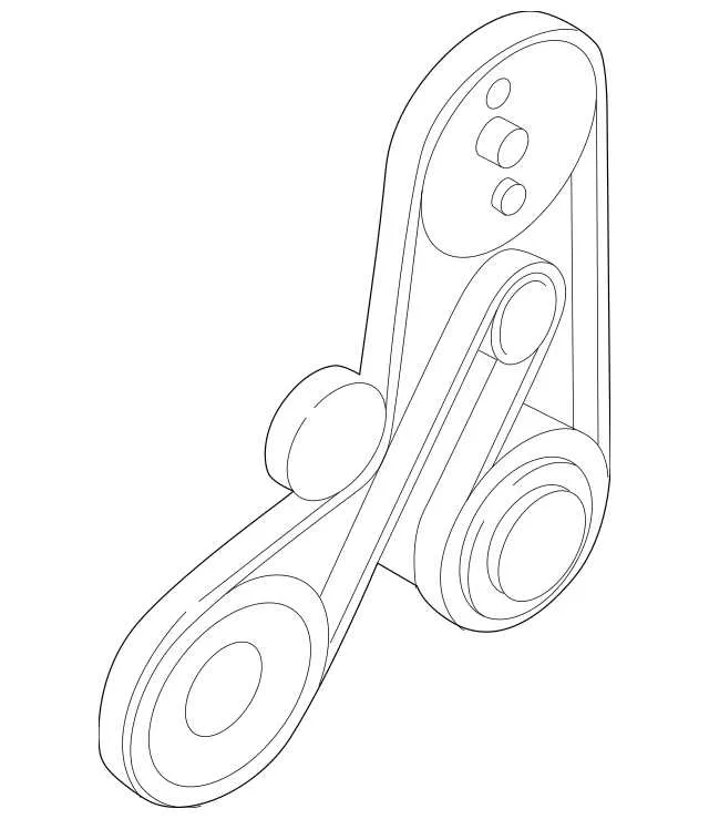2006 volvo xc90 serpentine belt diagram
