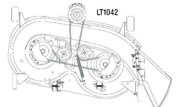 zero turn dixon ztr drive belt diagram