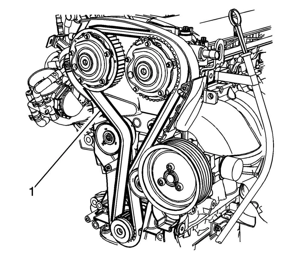 2011 chevy cruze 1.8 serpentine belt diagram