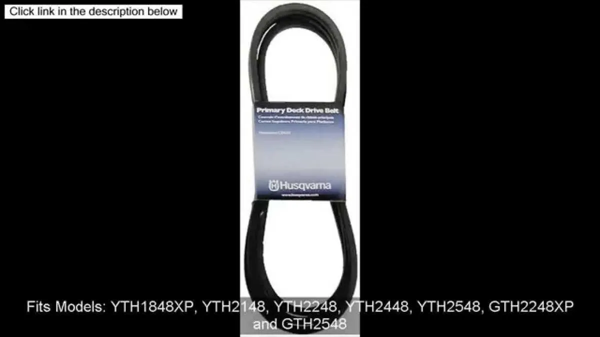 husqvarna yth24v48 belt diagram