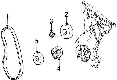2007 saturn aura belt diagram