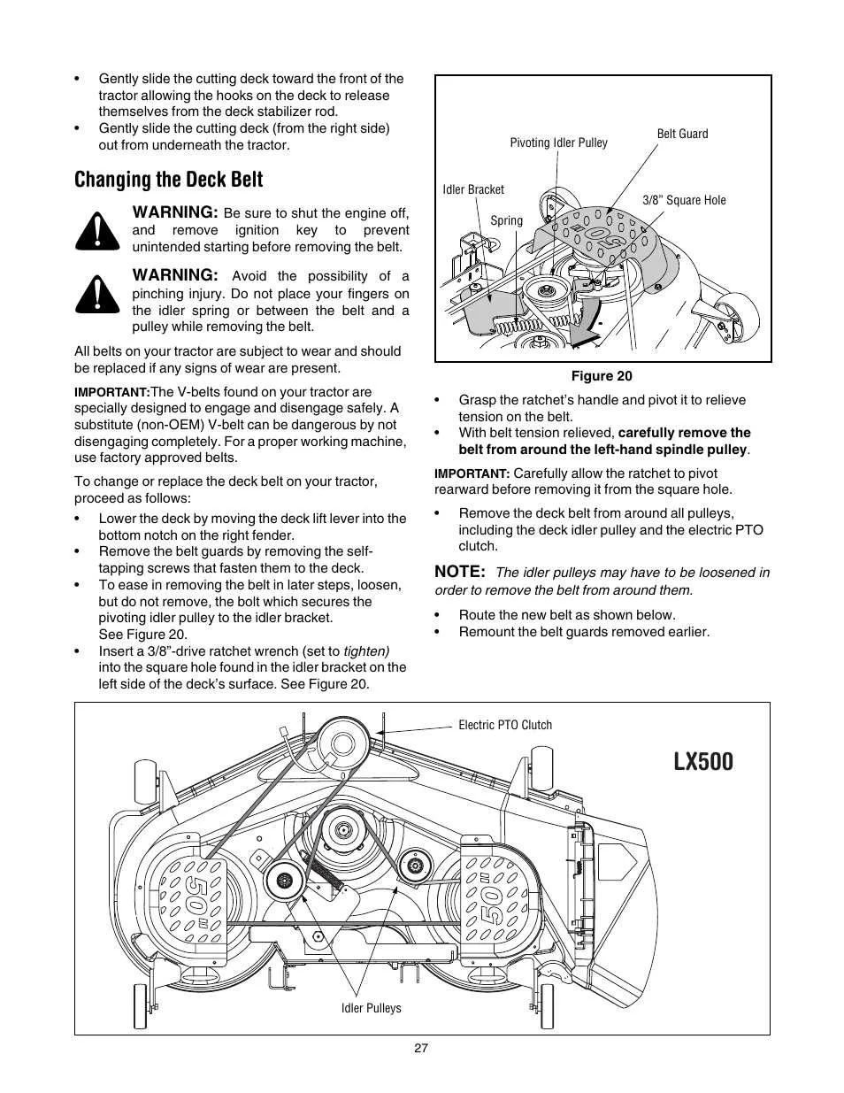 toro lx460 deck belt diagram