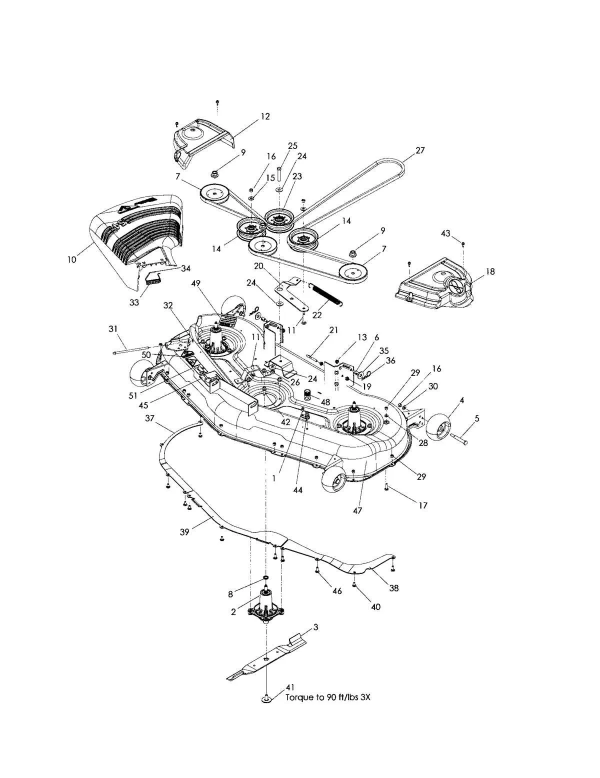drive belt diagram for husqvarna rz5424