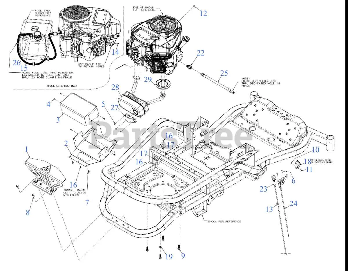 cub cadet zt1 transmission belt diagram pdf