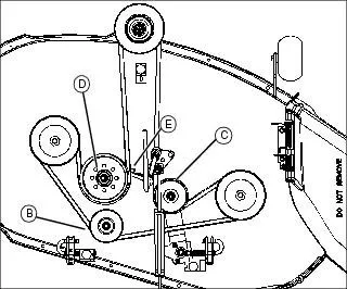 john deere s180 belt diagram