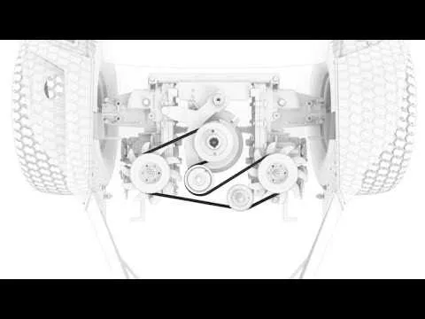 gravely zt 48 hd drive belt diagram