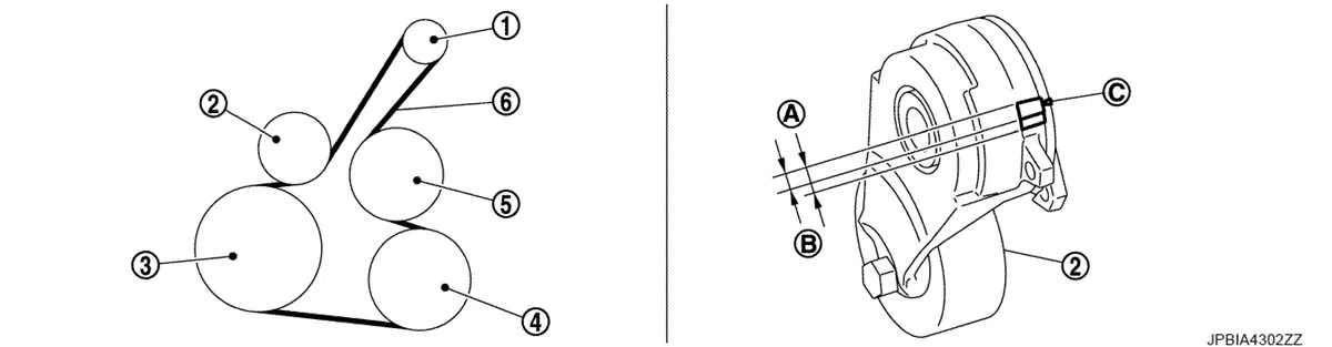 2012 nissan sentra belt diagram