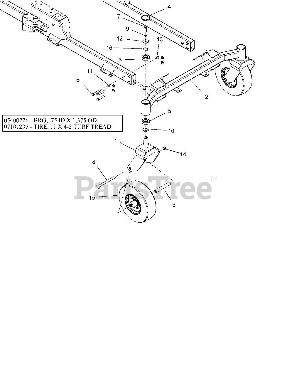 gravely ztx 52 deck belt diagram