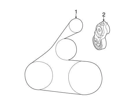 serpentine belt diagram 2006 toyota camry
