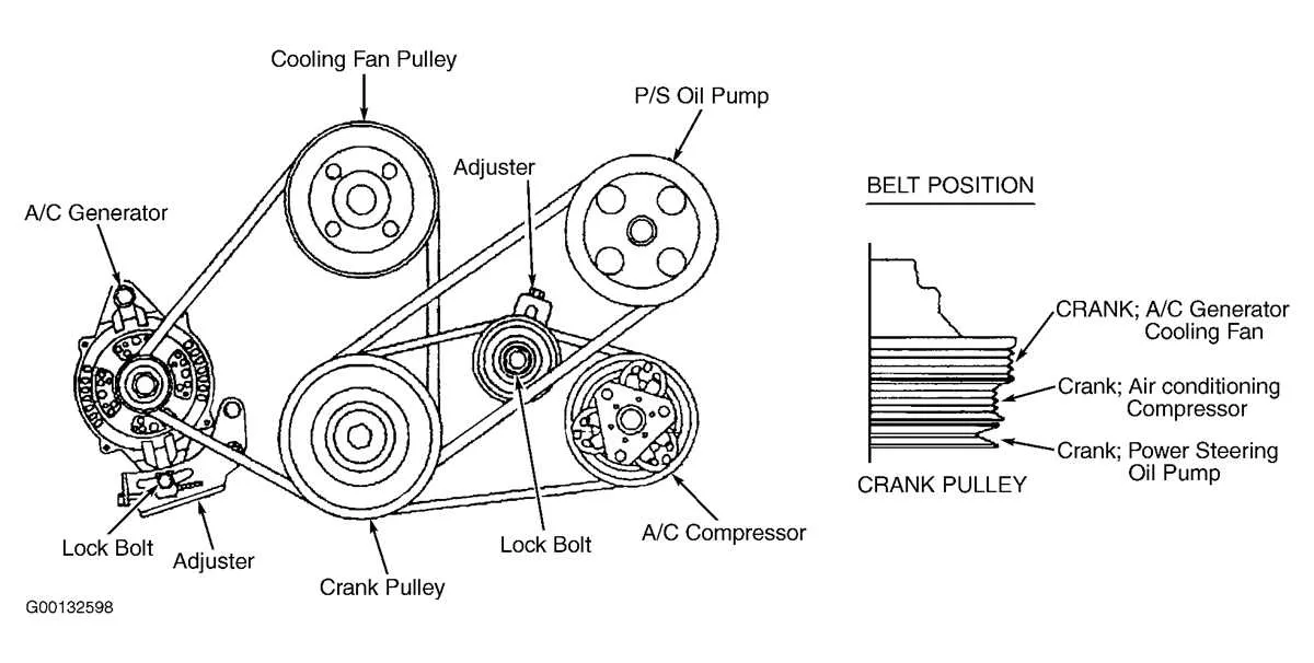 1997 honda accord timing belt diagram