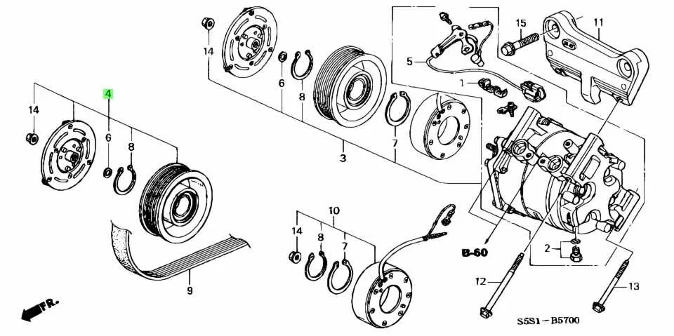 2006 acura tsx belt diagram