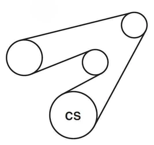 2015 traverse belt diagram