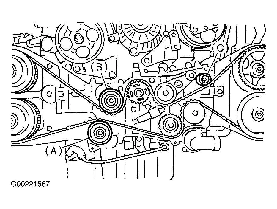 2011 subaru forester belt diagram