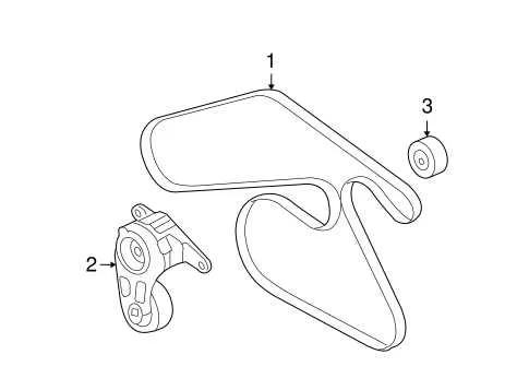 2008 chevy equinox serpentine belt diagram