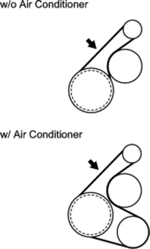 2009 toyota corolla belt diagram