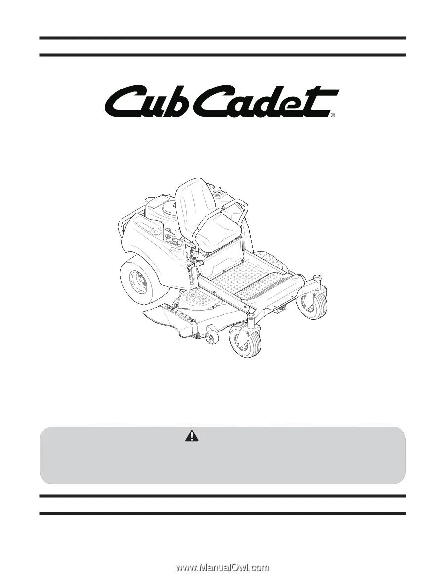 cub cadet rzt 50 belt diagram