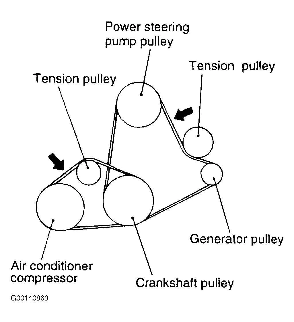 06 hyundai sonata belt diagram