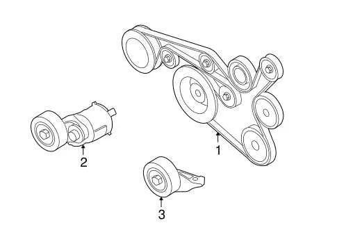 2008 vw jetta 2.5 serpentine belt diagram