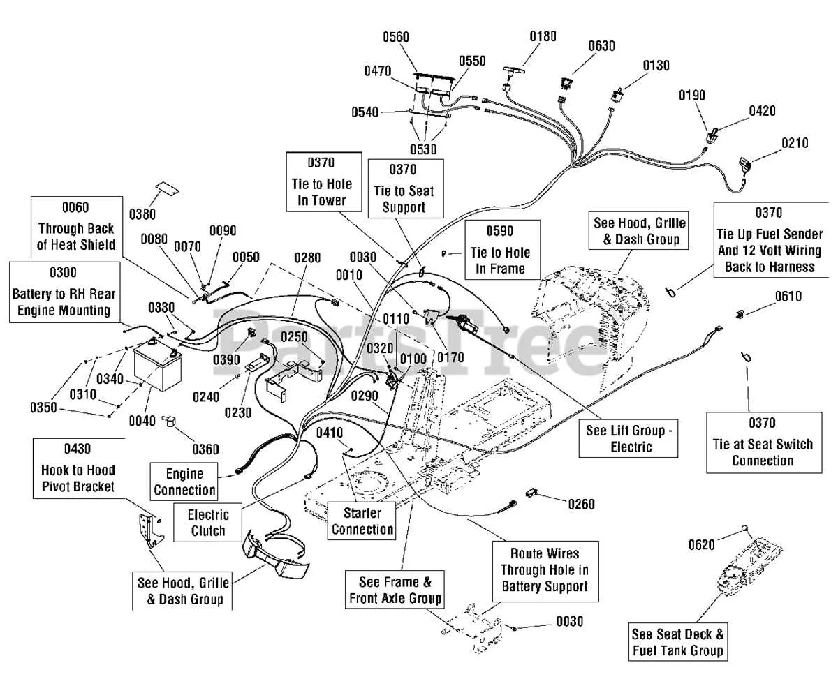 bad boy mower drive belt diagram