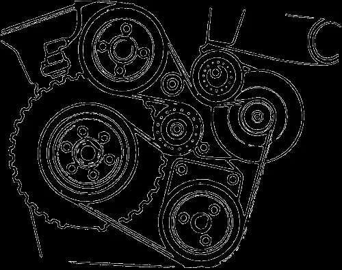 bmw e46 belt diagram