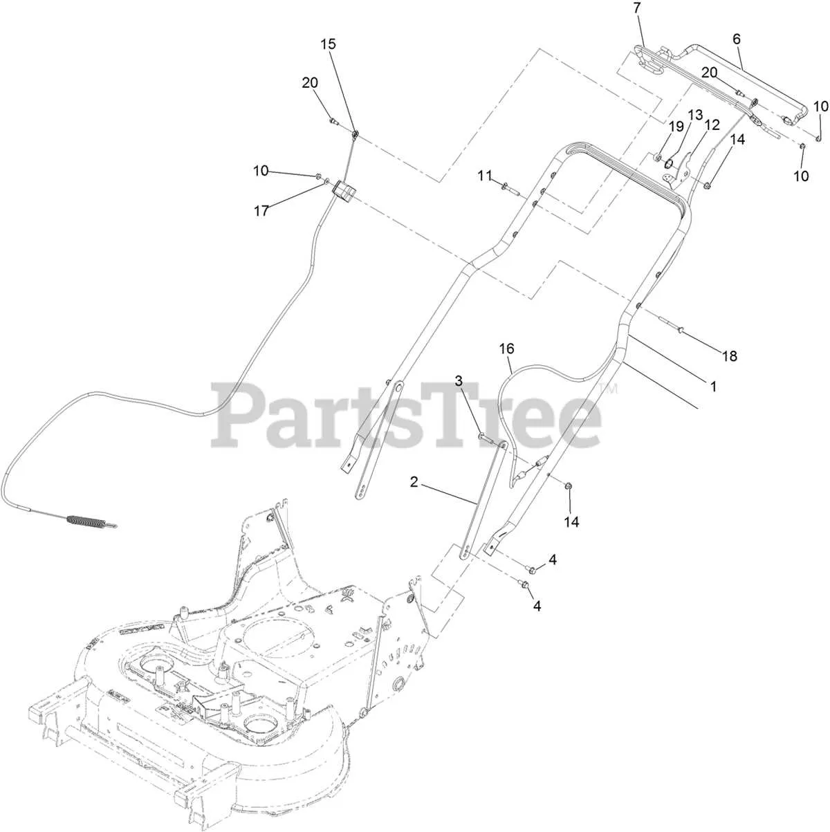 exmark commercial 30 belt diagram