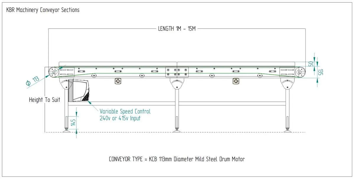 belt conveyor diagram