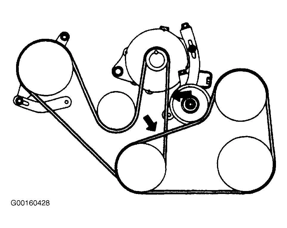 2005 mazda tribute 3.0 serpentine belt diagram
