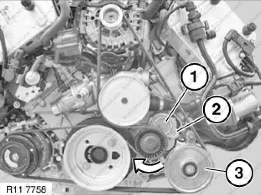 n55 belt diagram