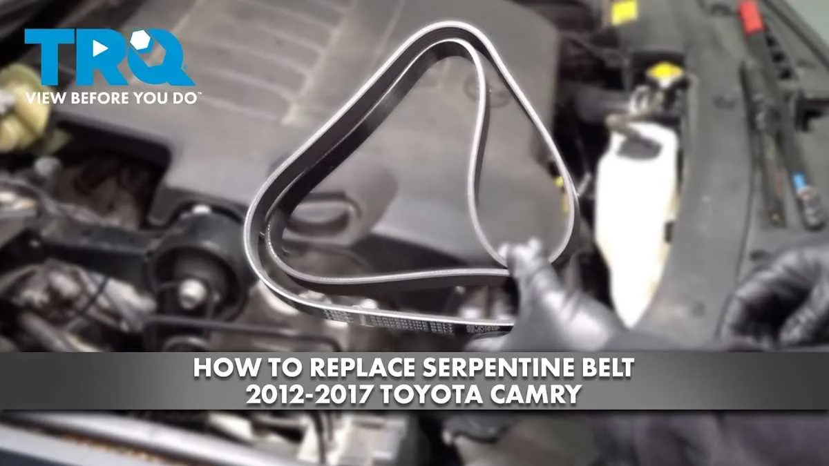 2017 toyota camry serpentine belt diagram