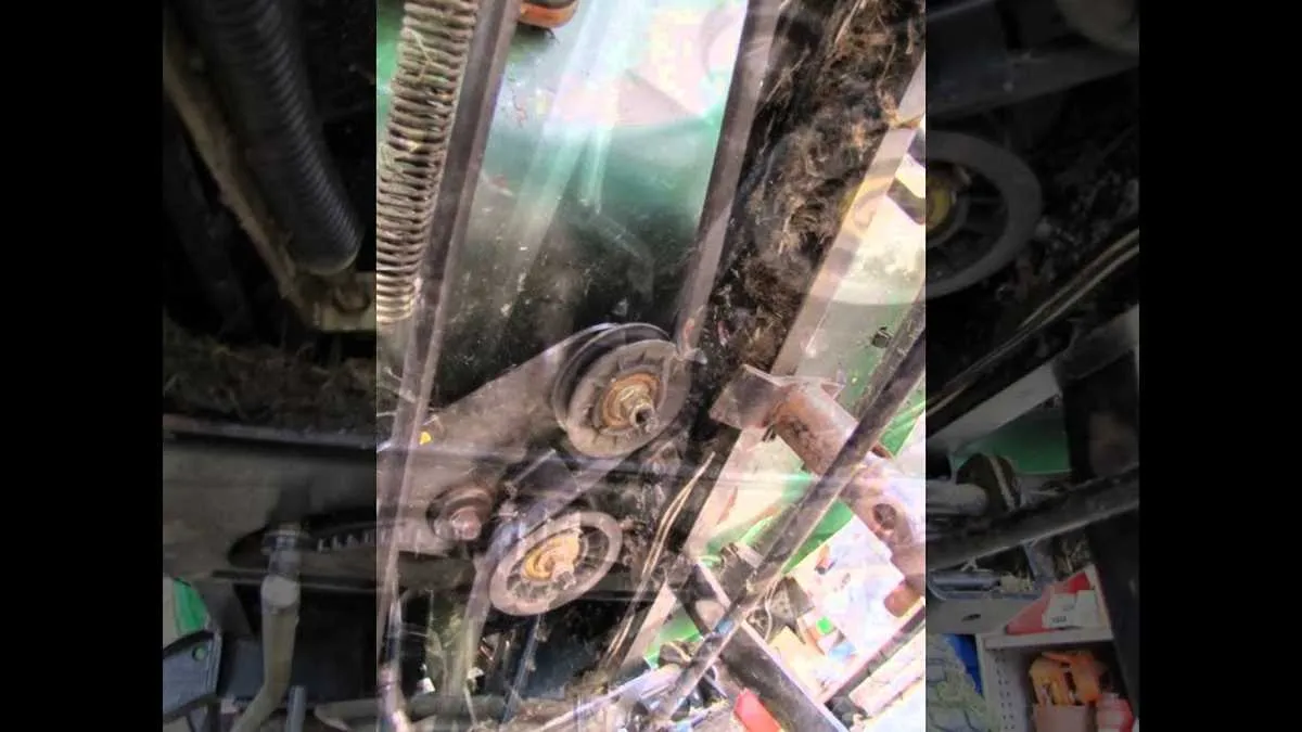 john deere 111 drive belt diagram