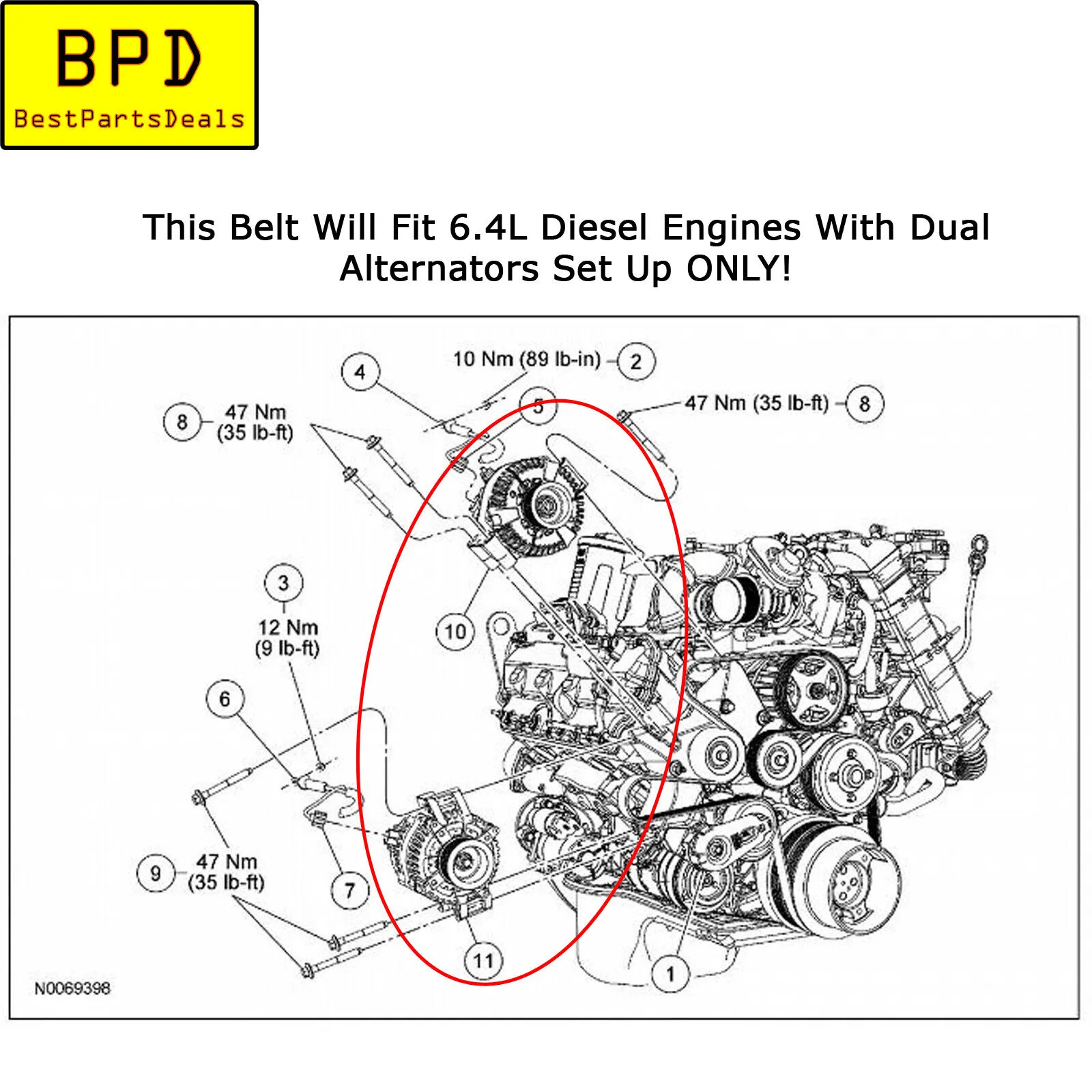 2011 f250 belt diagram