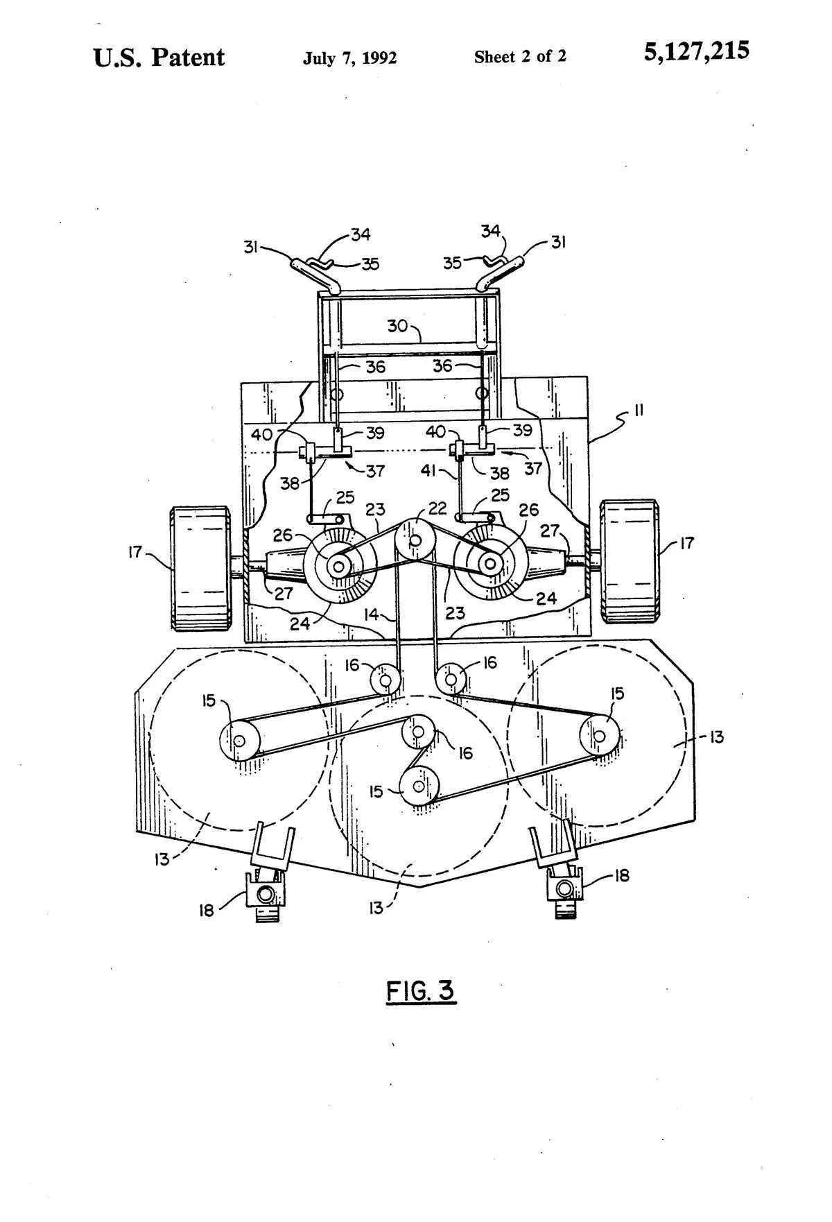drive belt ferris belt diagram