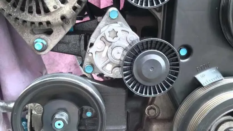 2008 kia sedona serpentine belt diagram