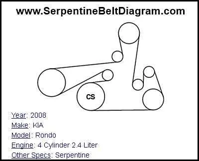 2012 kia optima serpentine belt diagram