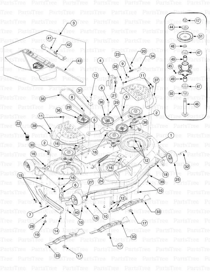 troy bilt mustang 50 deck belt diagram