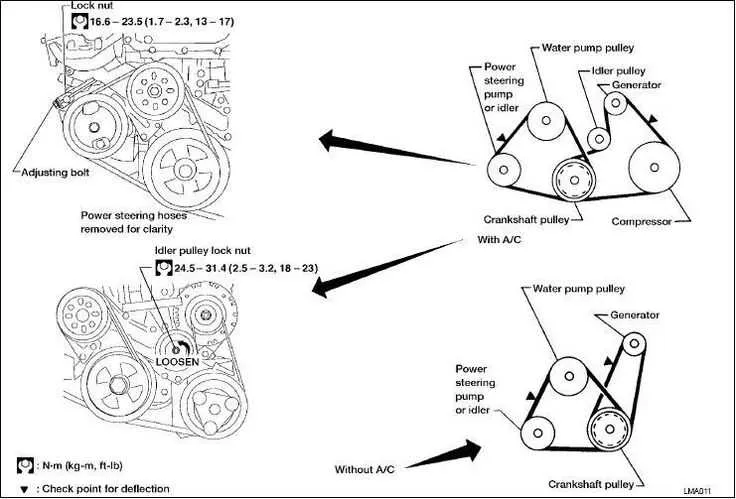 2015 nissan altima belt diagram