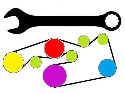 2003 toyota corolla belt diagram