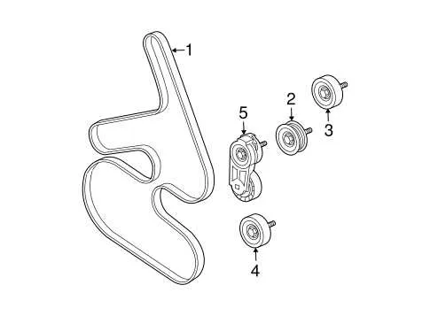 2018 chrysler pacifica serpentine belt diagram