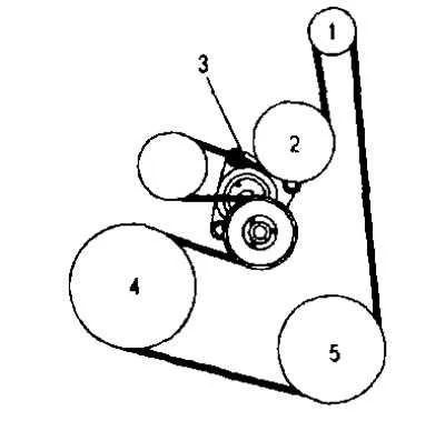 2018 nissan rogue serpentine belt diagram