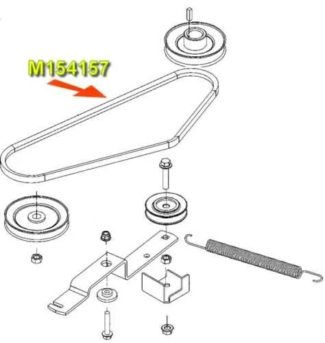z425 john deere belt diagram