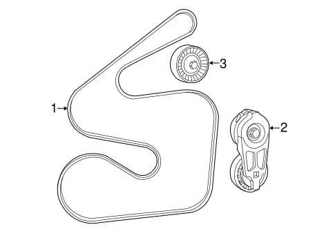 2011 chrysler 200 serpentine belt diagram