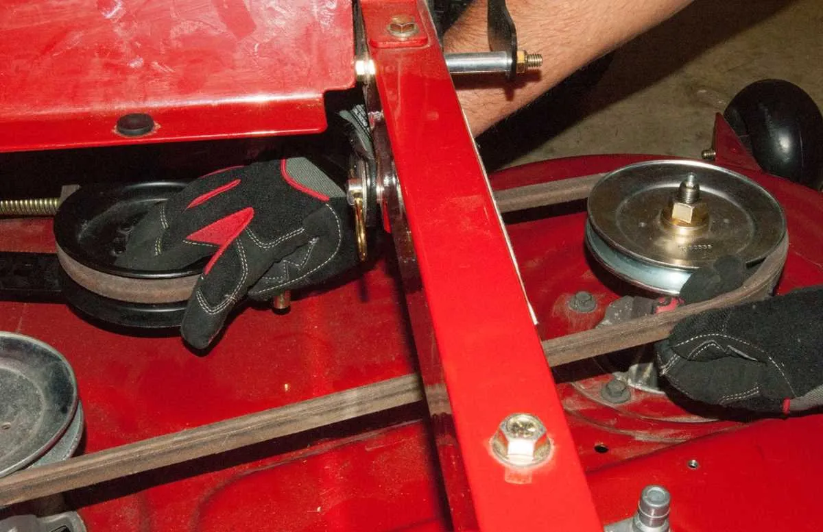 zero turn mower belt diagram