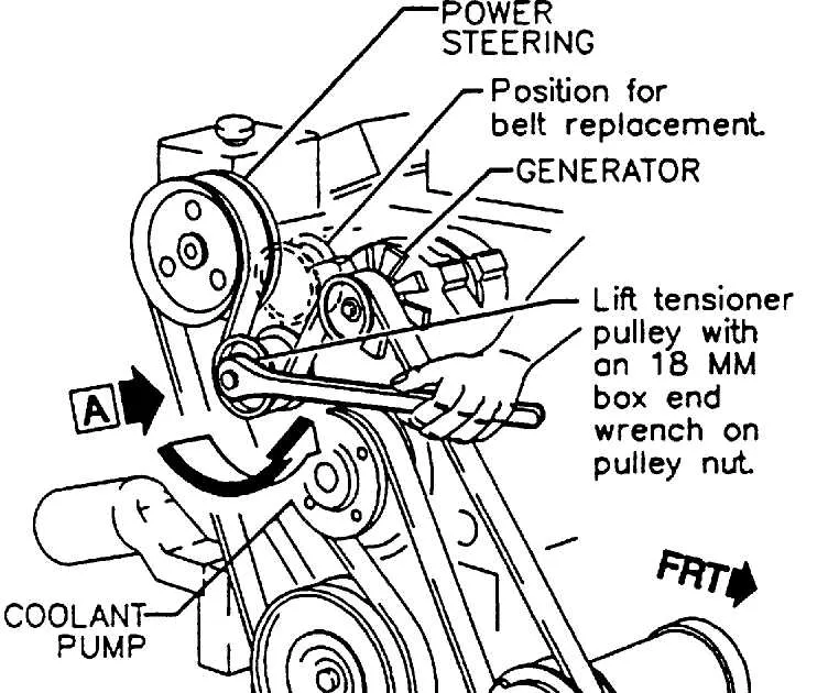 2017 honda civic serpentine belt diagram