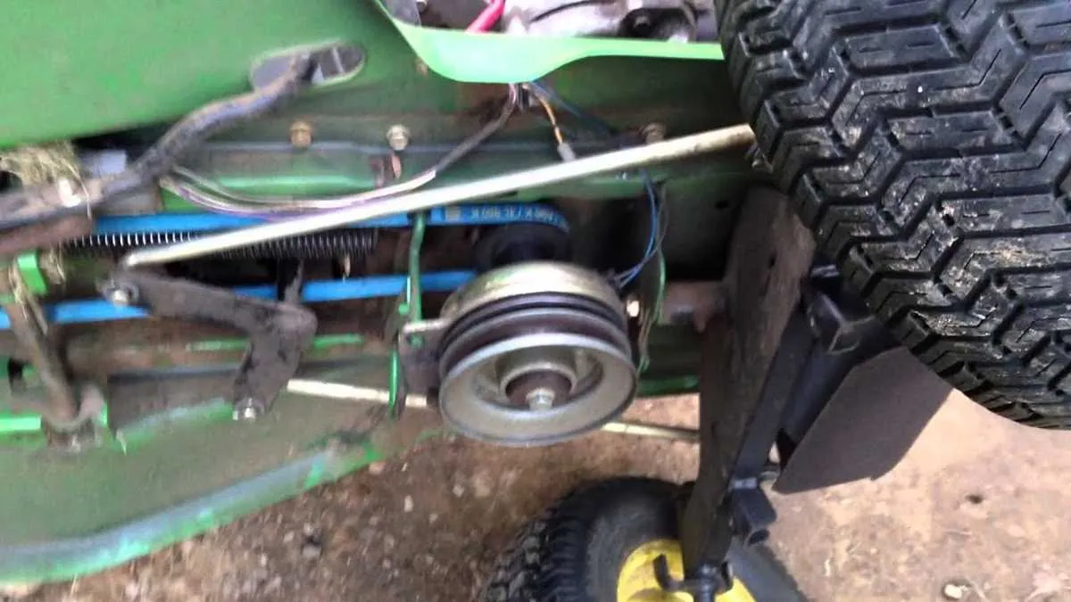 john deere stx38 drive belt diagram