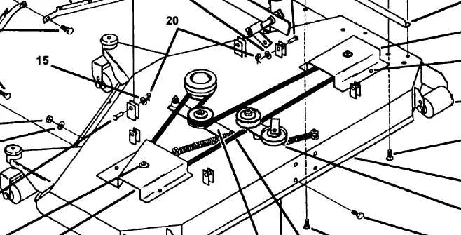 snapper 360z belt diagram