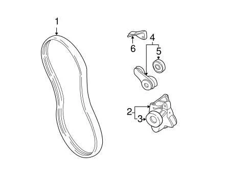 2014 chevy malibu serpentine belt diagram