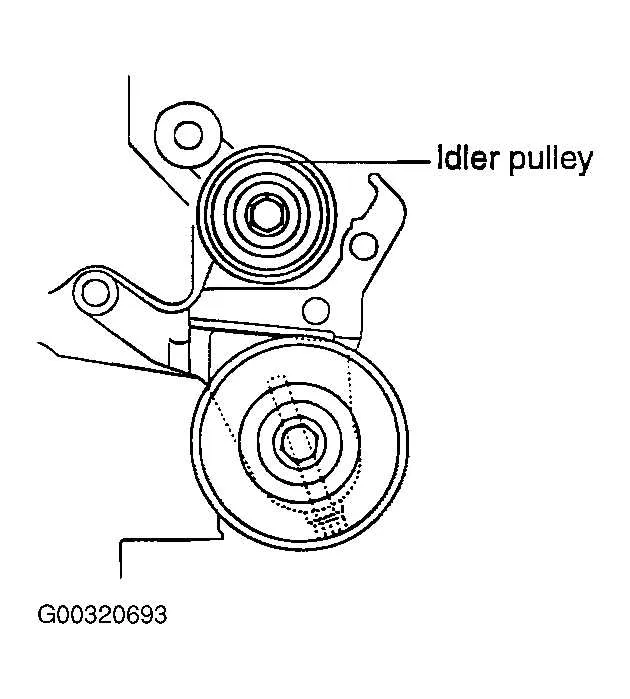 2009 kia sedona serpentine belt diagram